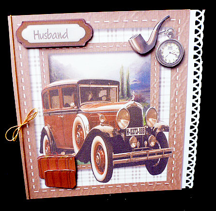 Beautiful Vintage Car for Any Man  by Diane  Hitchcox