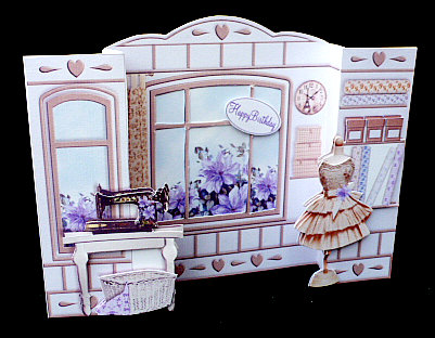 My Little Rooms Mini-kit - Dressmaker's Dream by Diane  Hitchcox