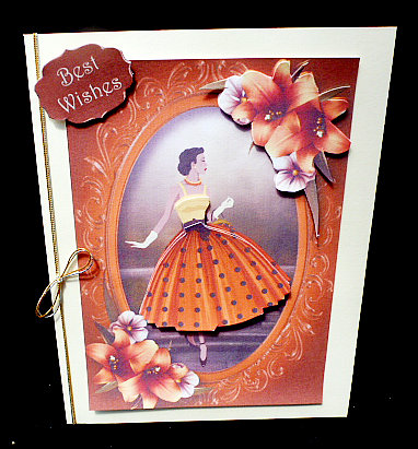 Fabulous Fifties with Orange Lilies Mini Kit by Diane  Hitchcox