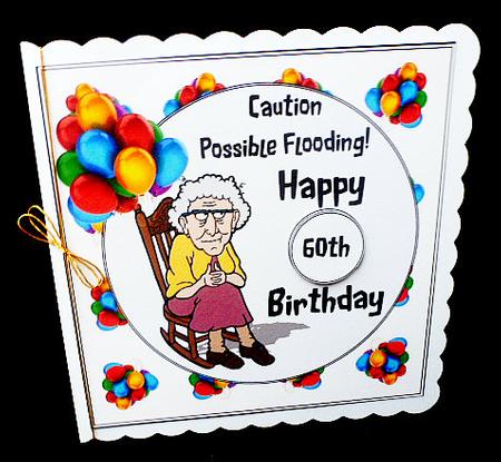 Humorous Birthday Quick and Easy Topper by Diane  Hitchcox