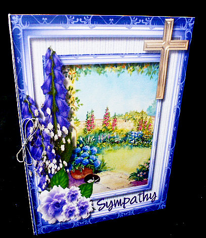 Sympathy, Topper with Verse by Diane  Hitchcox