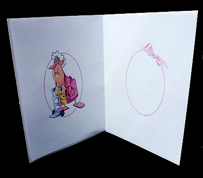 Millie About Old Age Insert by Diane  Hitchcox
