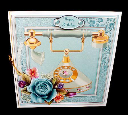 Phone Me Card Front by Diane  Hitchcox