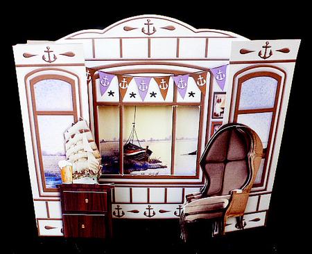 My Little Rooms Mini-kit - Yacht Club Evening by Diane  Hitchcox