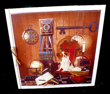 Memories of the Past Topper with Decoupage by Diane  Hitchcox
