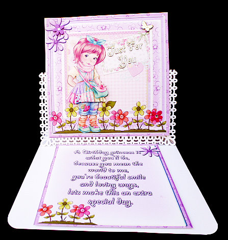 Mini Kit - Sweet Little Girl- 4,5,6yrs by Diane  Hitchcox