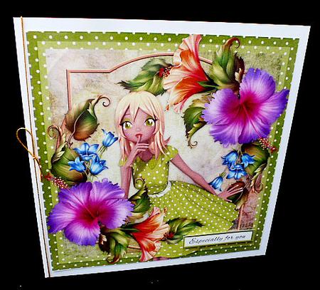 Friends and Flowers by Diane  Hitchcox