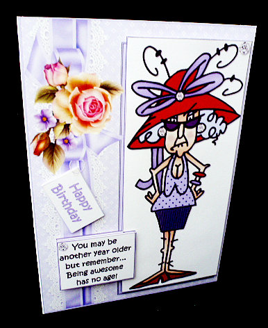 Stella is Awesome Quick Card by Diane  Hitchcox