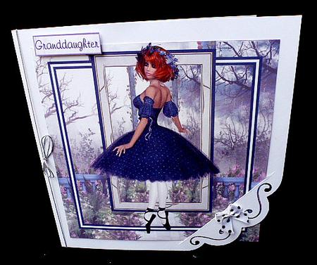 7.5x7.5 Ballerina Mini Kit by Diane  Hitchcox