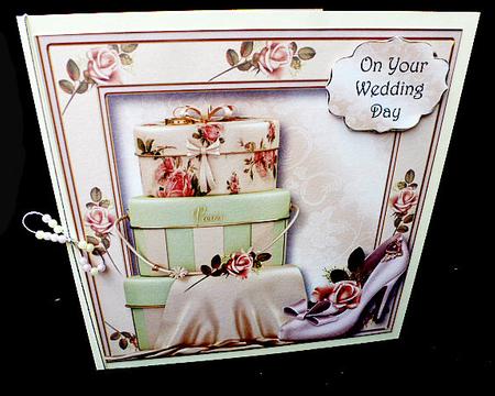 Beautiful Wedding Keepsake Boxes Quick Topper by Diane  Hitchcox