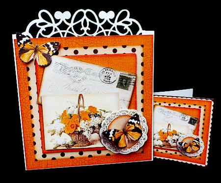 Cardtopper Soft Vintage in Yellow 393 by Diane  Hitchcox