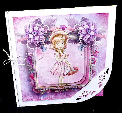 Girl Framed Mini Kit by Diane  Hitchcox