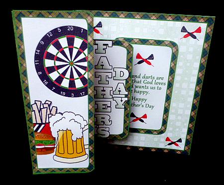 Fbp Beer & Darts (father's Day) by Diane  Hitchcox