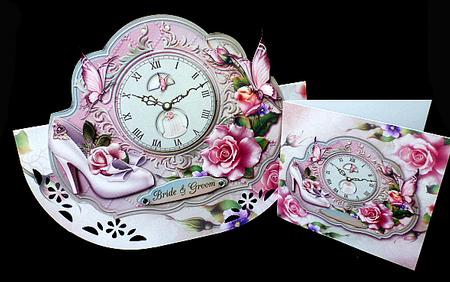 The Wedding Clock by Diane  Hitchcox