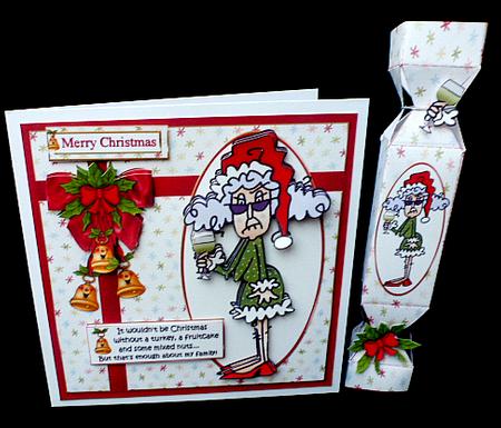 8x8 Stella and Her Family Christmas Mini Kit by Diane  Hitchcox