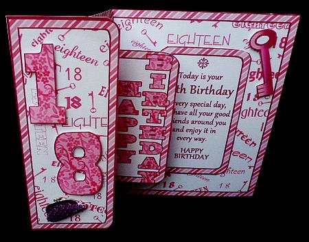 Fbp 18th Birthday (pink) by Diane  Hitchcox