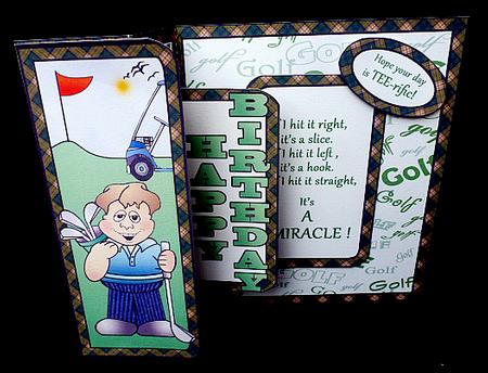 Fbp Golfing Miracle by Diane  Hitchcox