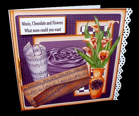 Chocolates and Flowers by Diane  Hitchcox