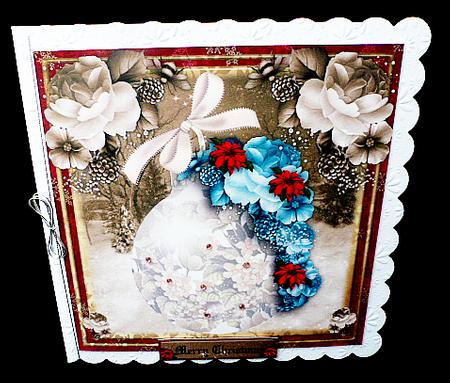 A Floral Christmas Mini Kit by Diane  Hitchcox