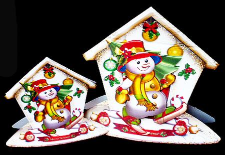 Cute Snowman for Kids Card Kit by Diane  Hitchcox