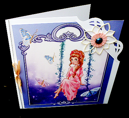 Just Swinging Card by Diane  Hitchcox