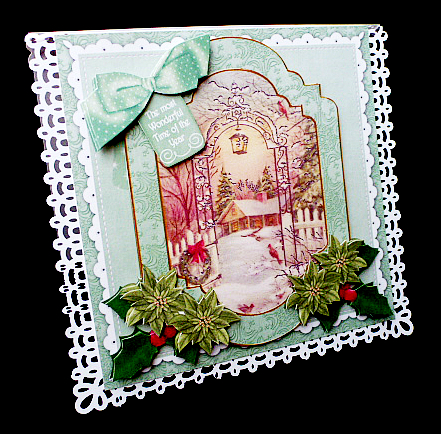 Winter Garden Wonderful Time 6in Christmas Step by Step by Diane  Hitchcox