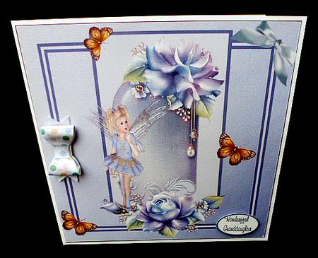 Blue Rose Fairy by Diane  Hitchcox