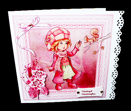Winter Wishes Card by Diane  Hitchcox