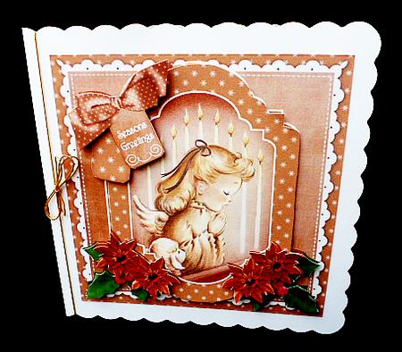 Pray Angel Seasons Greetings 6in Christmas Step by Step by Diane  Hitchcox
