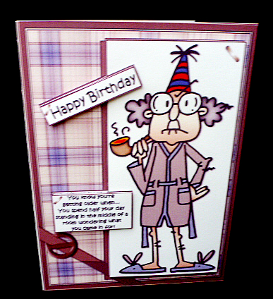 Gus and Getting Older Quick Card by Diane  Hitchcox