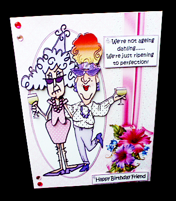 Stella and Edna Not Ageing by Diane  Hitchcox