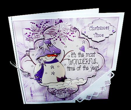 Snowman Most Wonderful Time of the Year Mini Kit by Diane  Hitchcox