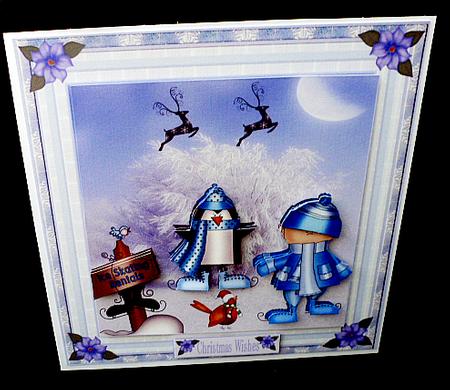 Skating on Ice Mini Kit by Diane  Hitchcox