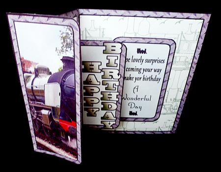 Fbp Steam Train (birthday) by Diane  Hitchcox