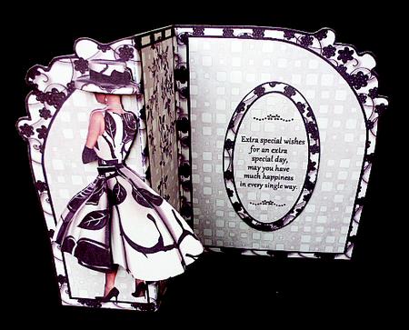 Fbp Gladrags-on B&w by Diane  Hitchcox