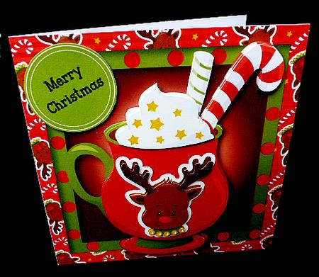 Christmas Hot Chocolate - Rudolf by Diane  Hitchcox