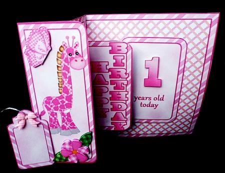 Fbp Pink Giraffe Ages 1, 2,& 3 by Diane  Hitchcox