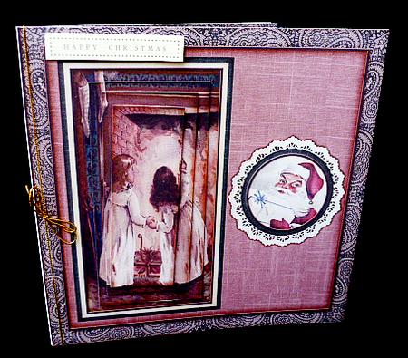 Cardtopper Waiting for Santa 578 by Diane  Hitchcox