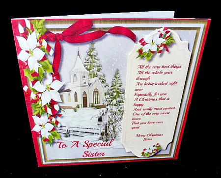 To a Special Sister by Diane  Hitchcox