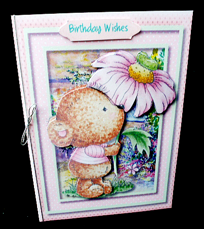 A5 Mini Kit , Happiness is a Beary Daisy  by Diane  Hitchcox