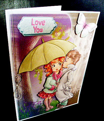 Mini Kit -over the Edge- Love is in the Air #3 by Diane  Hitchcox