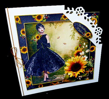 Simply Sunflowers by Diane  Hitchcox