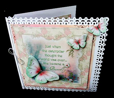 Forest Butterfly by Diane  Hitchcox