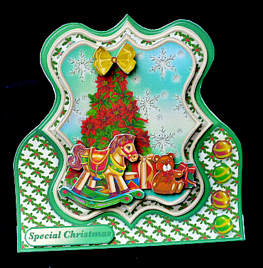 Under the Tree - Stand-up Bracket Card Mini Kit by Diane  Hitchcox