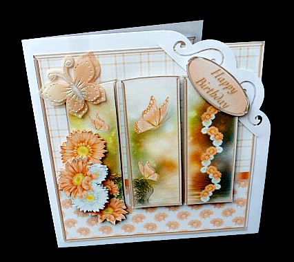 Tranquil Pond Panel Card Mini Kit by Diane  Hitchcox