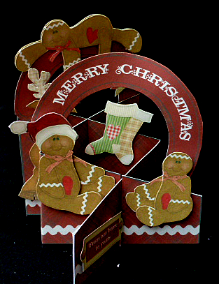 Gingerfellas Christmas Deluxe Cascade Card Kit by Diane  Hitchcox