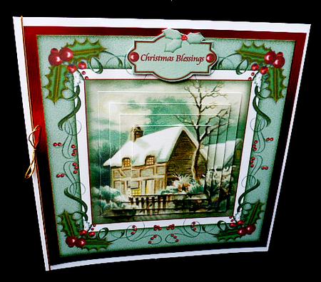 A Merry Berry Christmas Pyramage Mini-kit by Diane  Hitchcox