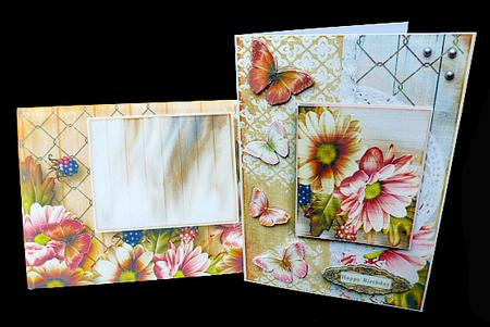 Cardtopper with Matching Envelope Chrysanthemum 638 by Diane  Hitchcox