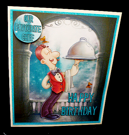 Happy Birthday - Favourite Chef #1- or Other by Diane  Hitchcox