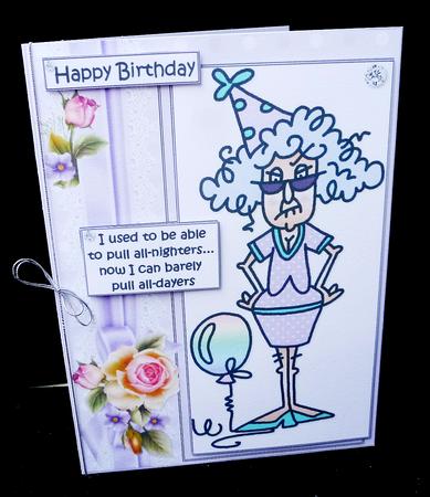 Stella Used to Pull All-nighters Quick Card by Diane  Hitchcox